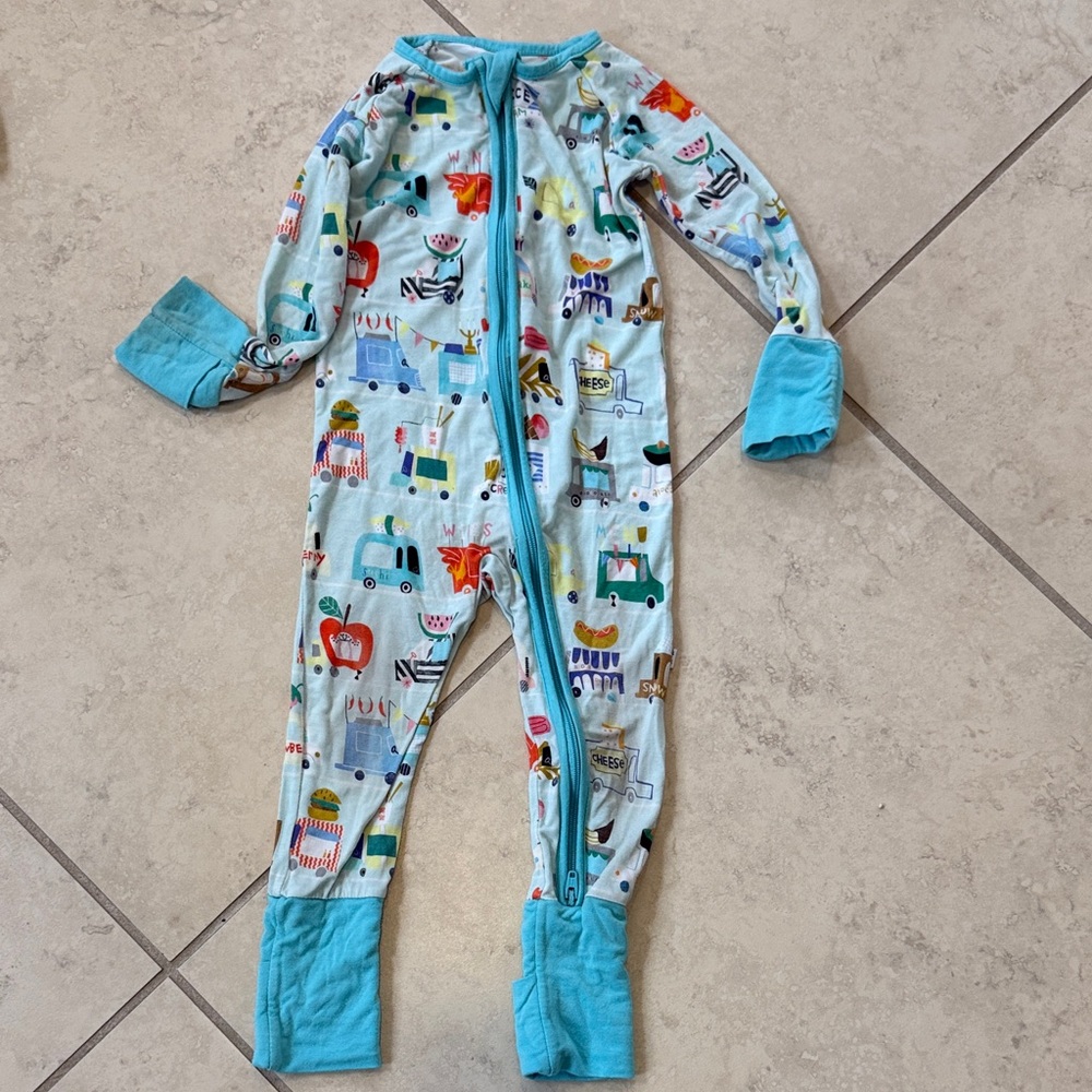 Little Sleepies Food Trucks Zippy 6-12 months